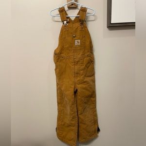 Carhartt quilt lined overalls